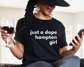 Dope Hampton Girl Unisex Fit Tee