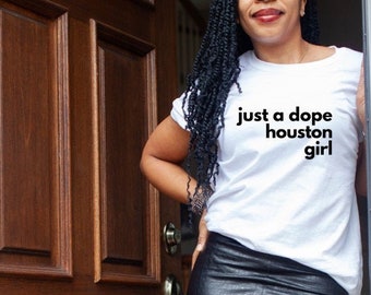 Dope Houston Girl Unisex Fit T-Shirt