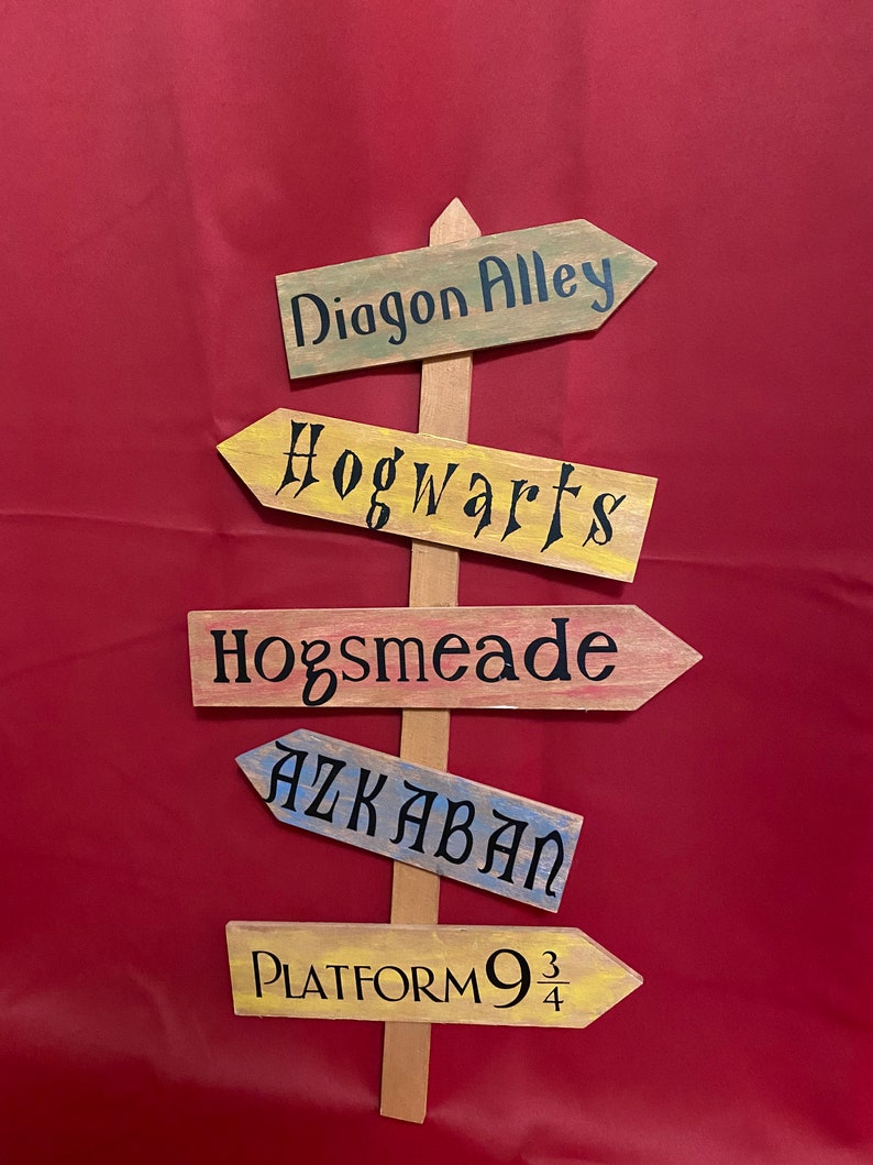 Signo de flecha de Harry Potter | Etsy