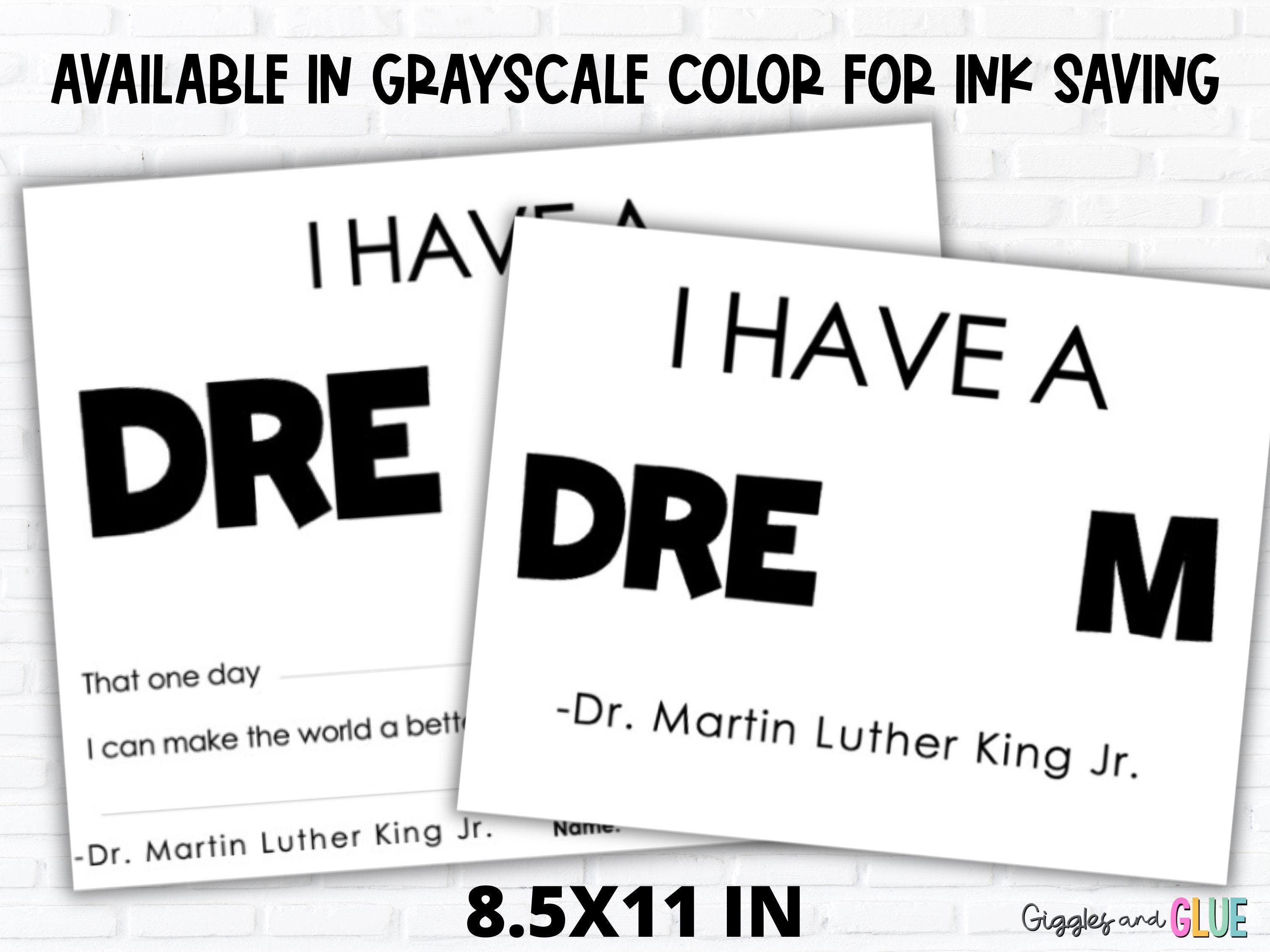Dr Martin Luther King Jr Handprint Craft Art MLK Day I Have a Dream ...