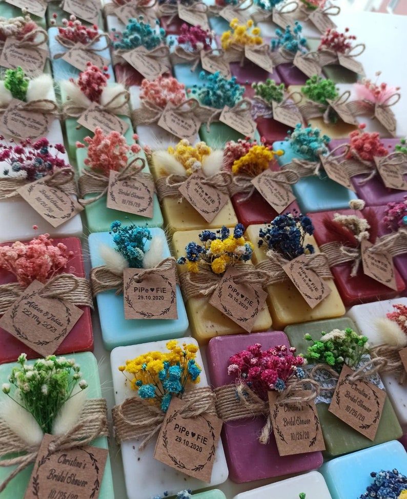 MIX Bulk Wedding Soap Favors Guests Soap Gifts Personalized Etsy