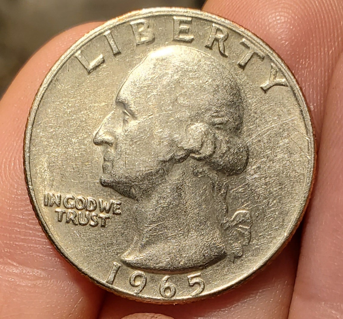 1965 Quarter Dollar very good condition Etsy