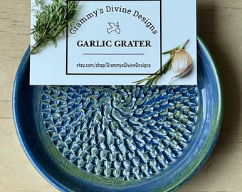 Gorgeous and Functional Garlic Grater from Grammy's Divine Design Country Farm Inspired Series