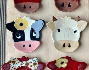 Cattle - Bull or Cow (Pick Your Breed) Spoon Rest from Grammy's Divine Designs Country Farm Inspired Collection