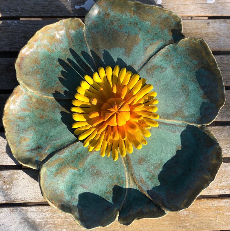 Flower Wall Decor Etsy