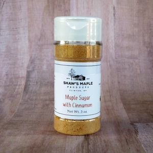Maple Sugar with Cinnamon