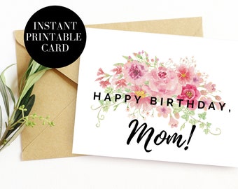 Mom Printable Card Etsy Mom Printable Card Etsy