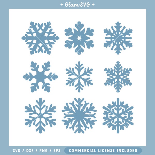 Snowflake Key Svg Snowflake Svg - Etsy