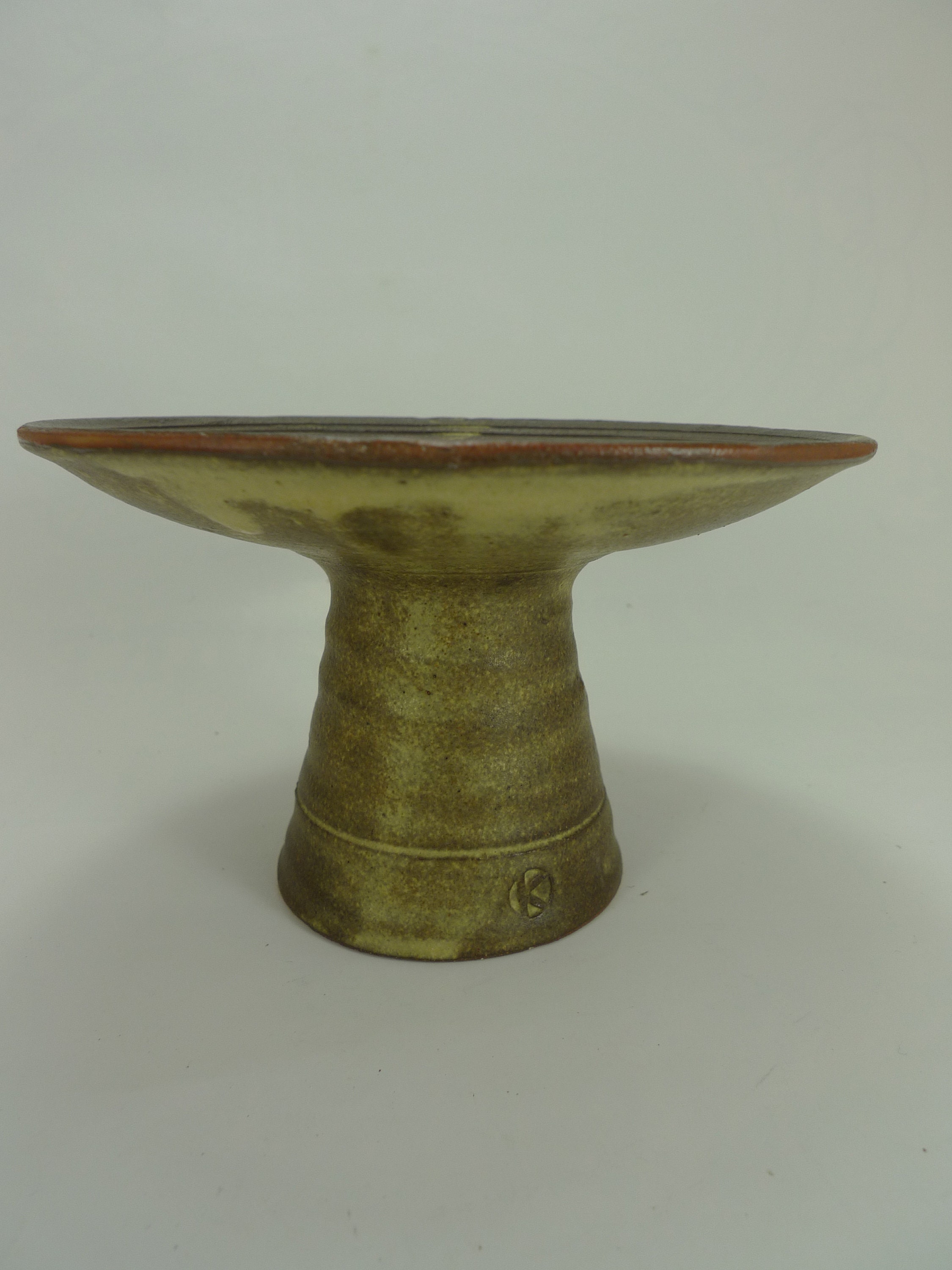 Kingwood Pottery Tazza Dish Circa 1947/56 Etsy