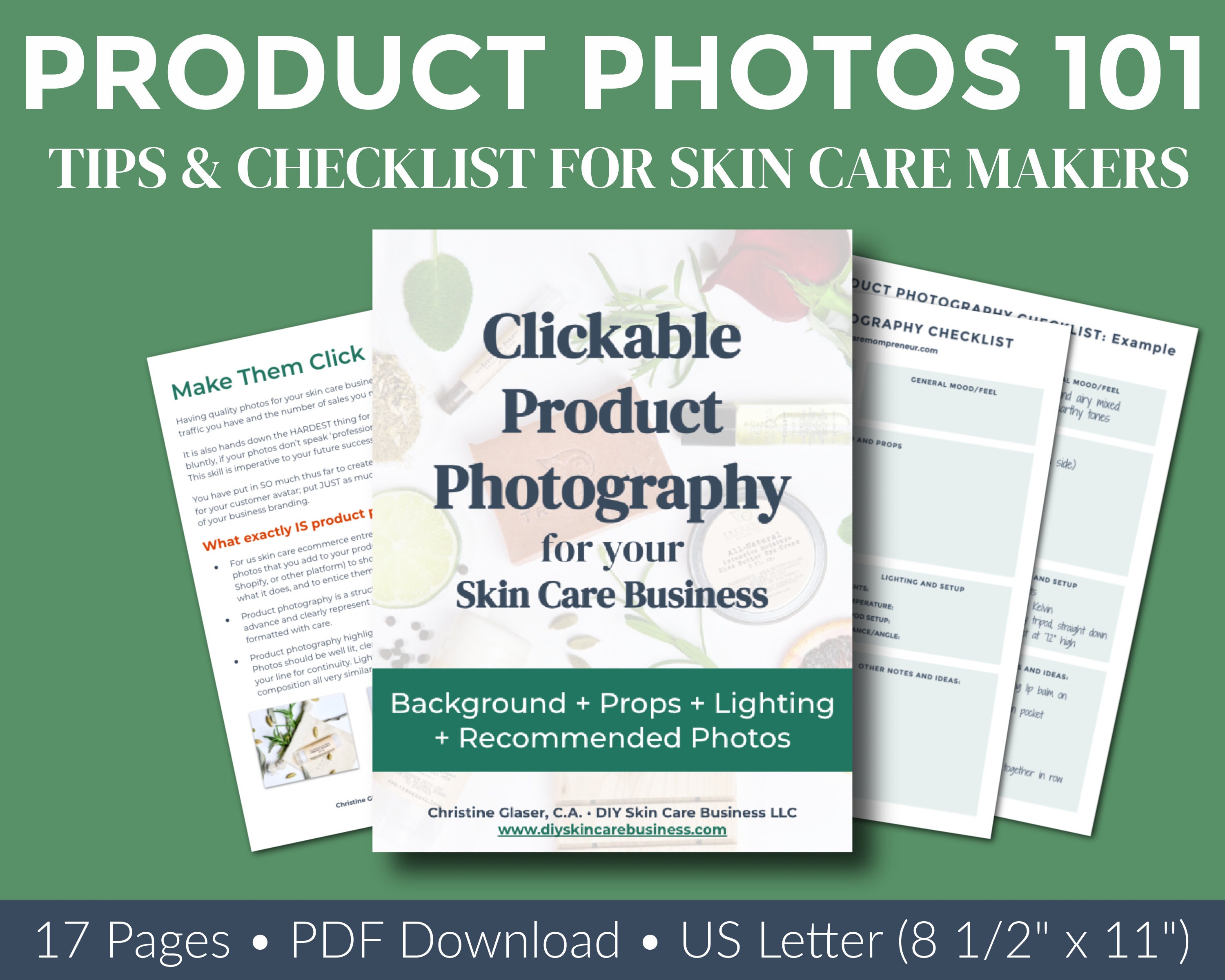 Product Photography Tips and Checklist for Handmade Skin Care Etsy