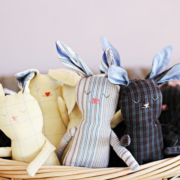 Bunny Rabbit Softie Stuffed Animal for Boy or Girl
