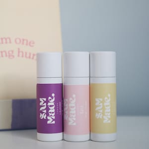 Lip Balm Gift Set, Trio pack, Honey, Rose, Coconut,lip plump, chapstick, natural,homemade skincare, lip treatment, organic, Eco friendly