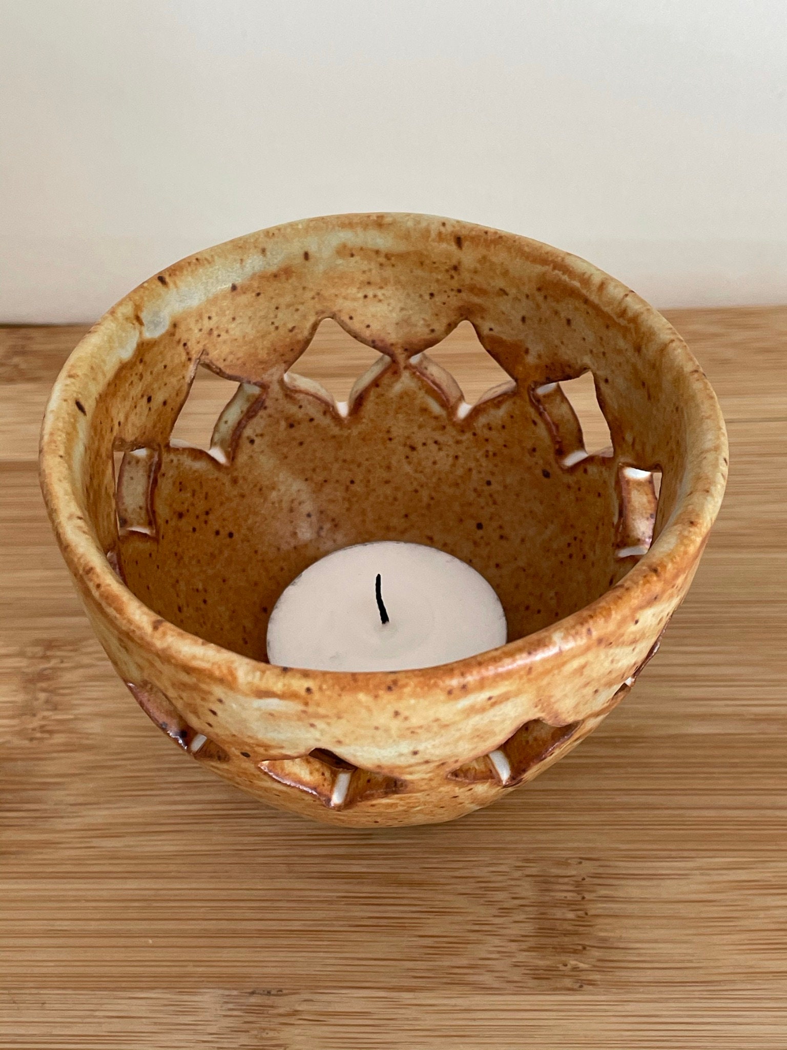 Handmade Tea Light Holder Pottery & Ceramics Etsy