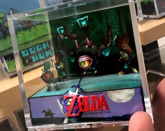 The Legend Of Zelda: Ocarina Of Time Diorama Cube - Queen Gohma - First Boss