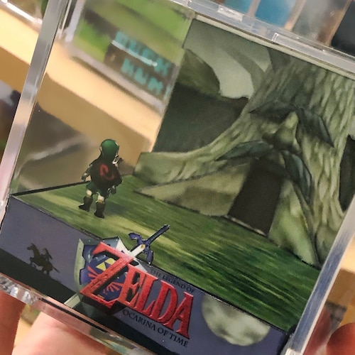The Legend Of Zelda: Ocarina Of Time Diorama Cube - Deku Tree