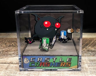 Diorama Del Cubo De Castle Crashers 