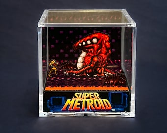 SNES ボックス: スーパーメトロイド [FAH] - Etsy 日本