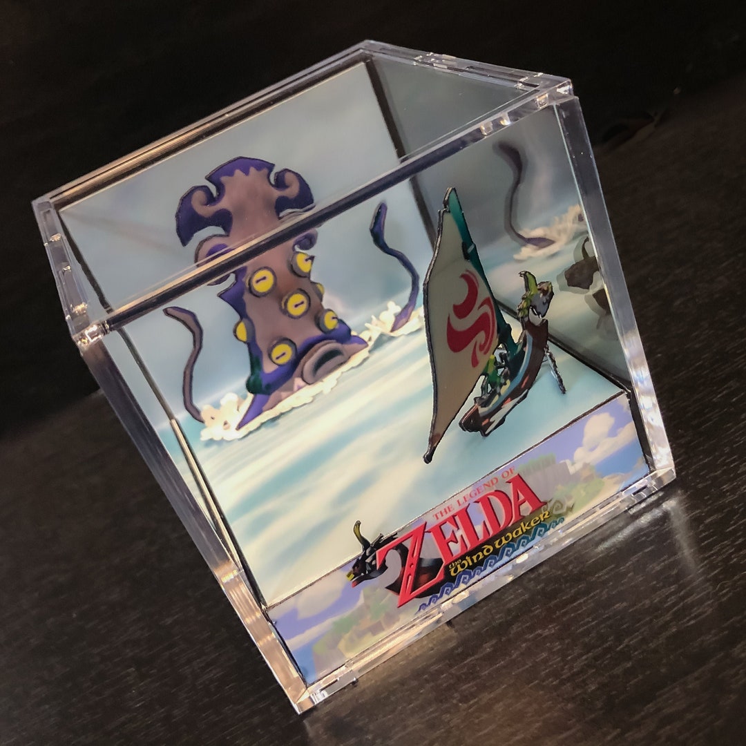 Legend of Zelda : The Wind Waker Wii U Box Art Cover by Paper