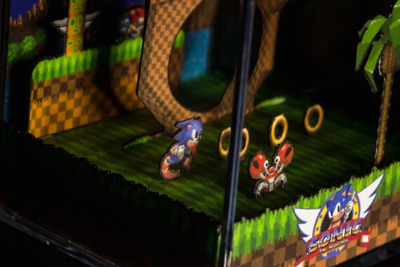 Sonic the Hedgehog 3 Diorama Cube: Super Sonic Video Game 