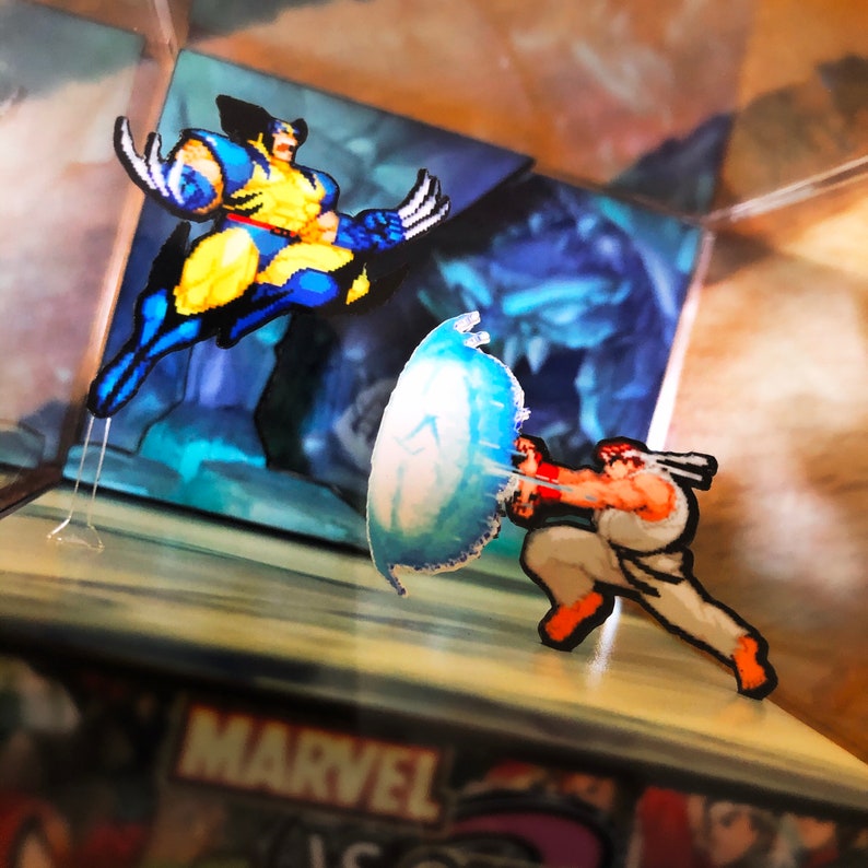 Marvel Vs 2 Diorama Cube Etsy