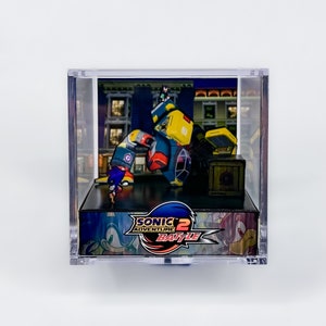 Sonic Adventure 2 Battle Diorama Cube: Sonic and Shadow Meet - Video Game Room Decoration