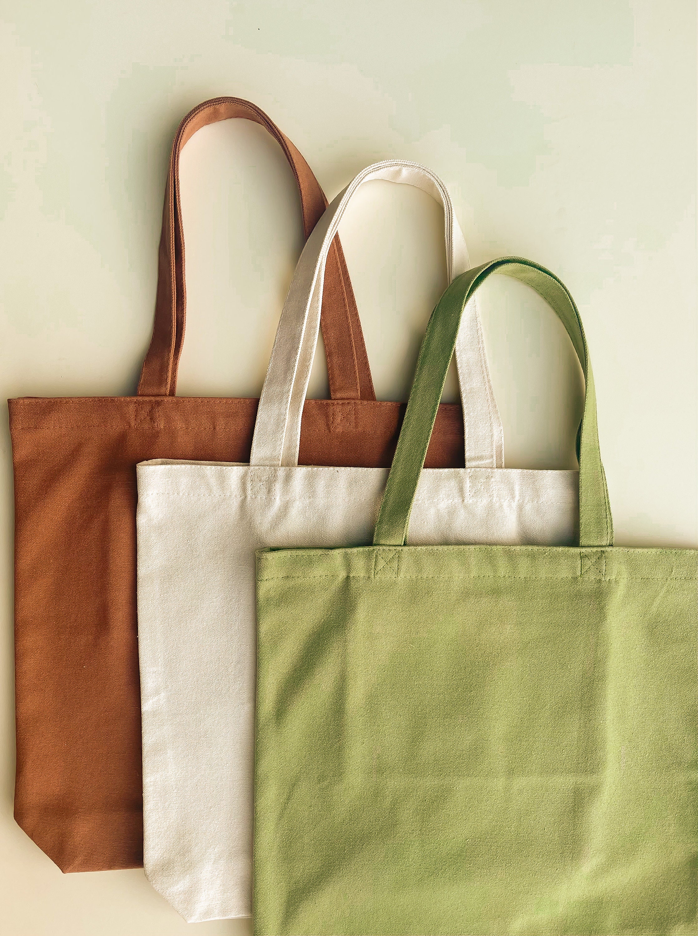 Tote bag shop green