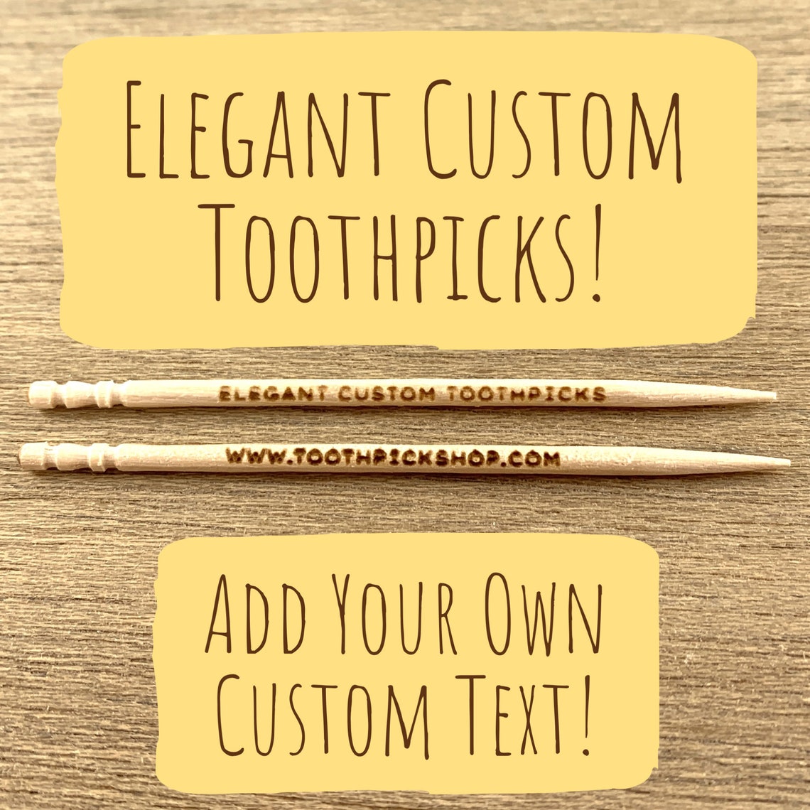 custom toothpicks custom toothpicks