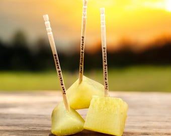Funny Elegant Toothpicks, Custom Toothpicks, Unique Gifts, Party Toothpicks, Engraved Toothpicks, Wedding Favors Cocktail Toothpicks Party