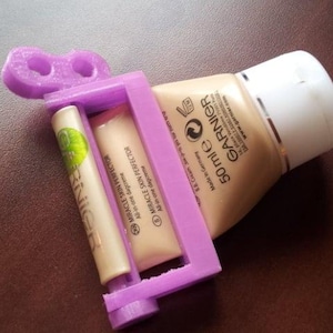Tubenroller für Zahnpasta, Farb- und Make-up-Tubes / Tubenquetscher / 3D-gedruckter Tubenausdrücker / einfaches Herausziehwerkzeug - kostenloser Versand