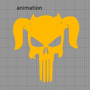 Couvercle d'attelage pour remorque Girl Punisher, goupille d'attelage incluse ! Livraison gratuite !