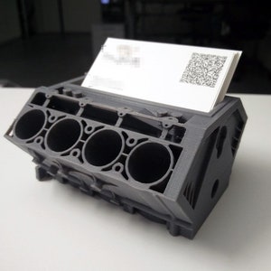 Corvette ZR1 Motor / Visitenkartenhalter / Motor / Visitenkartenständer / Kartenhalter - KOSTENLOSER VERSAND