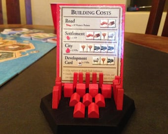 2 Piece Holder - board game  - organizer - game piece holders - FREE SHIPPING