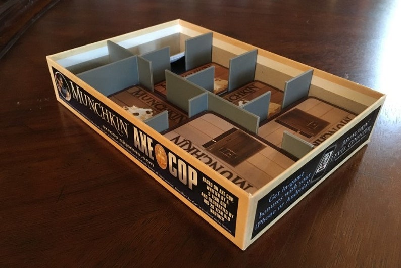 Game Box Sectionizier Munchkin Card Holder / Game Organizer / Box Divider - Free Shipping! - Etsy