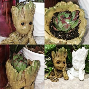 Groot Planter - paint or choose color! - Free Shipping