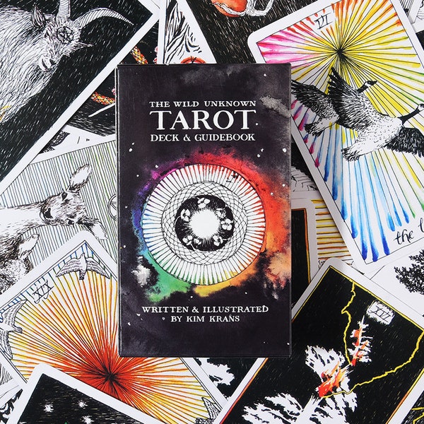 The Wild Unknown Tarot Deck 78 Full-Color Tarot Cards and Electronic Guidebook,