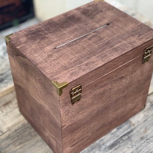 Wedding urn, Urn box, Country wedding urn, Personalized wedding urn, Wooden wedding urn, Original wedding urn 02 image 6