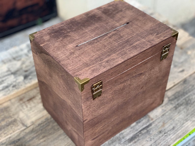 Wedding urn, Urn box, Country wedding urn, Personalized wedding urn, Wooden wedding urn, Original wedding urn 02 image 6