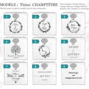 Urne mariage, Boite urne, Urne mariage champêtre, Urne mariage personnalisée, Urne mariage en bois, Urne mariage originale - 02 Bild 8