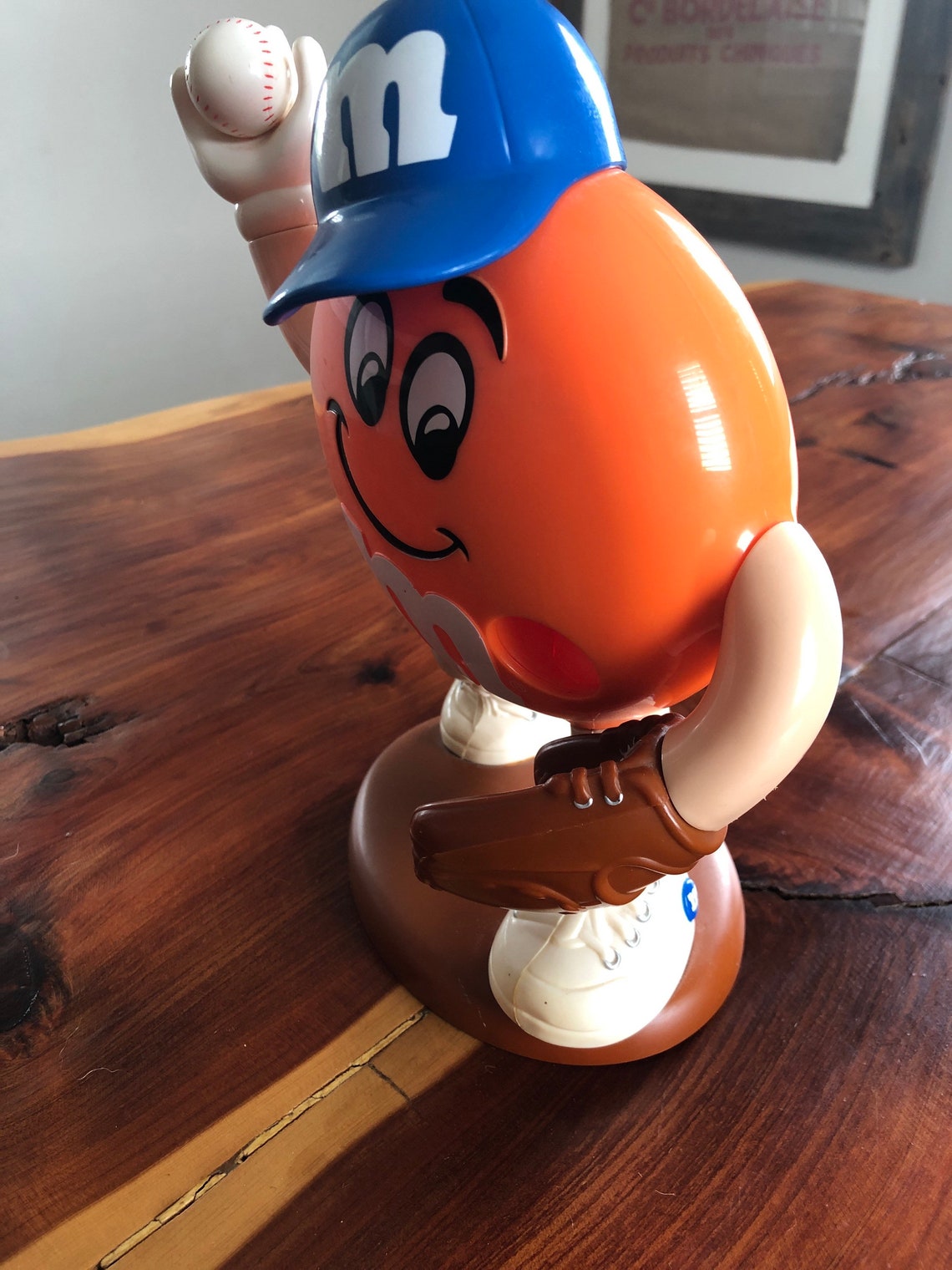 1992 M & M Mars Candy Dispenser Baseball Theme Etsy