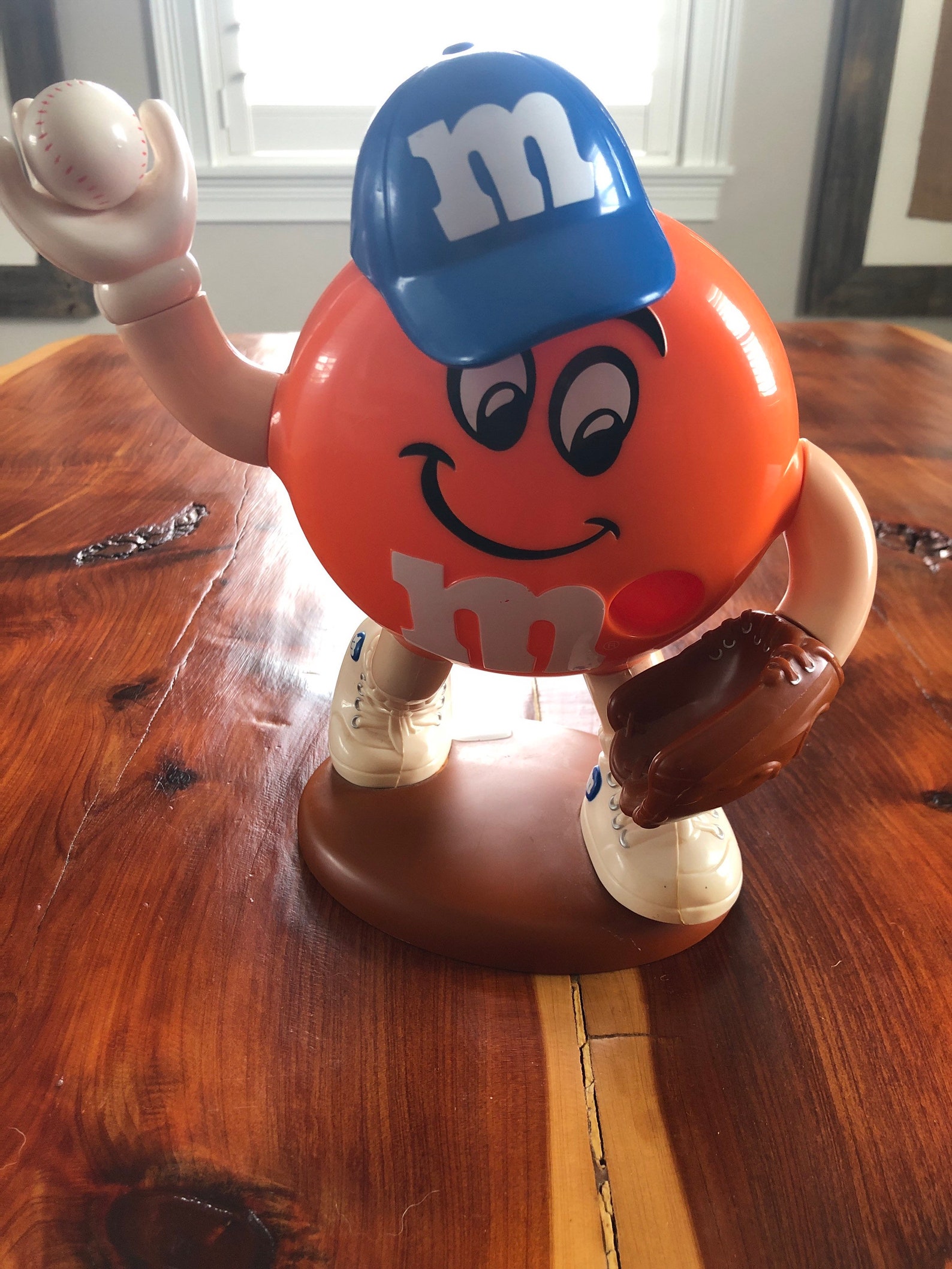 1992 M & M Mars Candy Dispenser Baseball Theme Etsy