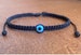 Men’s Women’s Evil Eye Bracelet,Blue Eye,Red String Bracelet,Black String Evil Eye Bracelet,Protection Bracelet,Waterproof,Pulsera Hilo Rojo 