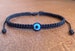 Men’s Women’s Evil Eye Bracelet,Blue Eye,Red String Bracelet,Black String Evil Eye Bracelet,Protection Bracelet,Waterproof,Pulsera Hilo Rojo 