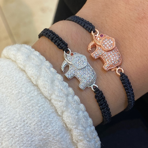 Elephant Bracelet Etsy