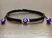 Men’s Women’s Evil Eye Bracelet,Blue Eye,Red String Bracelet,Black String Evil Eye Bracelet,Protection Bracelet,Waterproof,Pulsera Hilo Rojo 