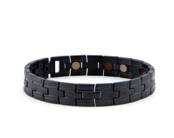 Authentic Pur life Negative Ion Bracelet ELEGANT BRUSHED STAINLESS GOLD BALANCE Authentic Pur life Negative Ion Bracelet ELEGANT BRUSHED STAINLESS GOLD BALANCE