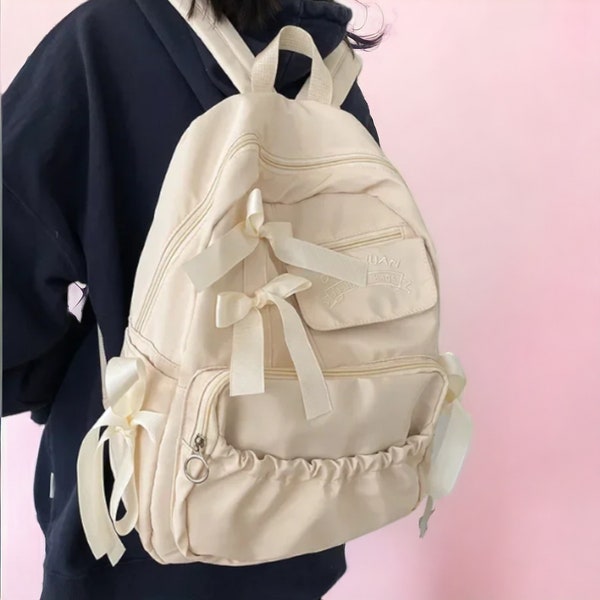 Stylish Canvas Anti-Theft Backpack for Women - Fashionable School Bag for Teen Girls