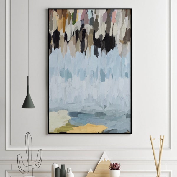 Blue and Grey Decor - Etsy