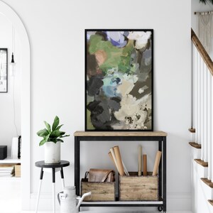 Large Abstract Painting, Large Wall Art, Abstract Art, Abstract Painting, Green Wall Art, Large Abstract Art, 24 x 36 Abstract Print 18 x 24