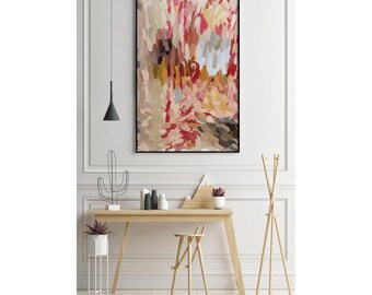 Large Abstract Giclée Print: Gallery Wall Art (24x36)
