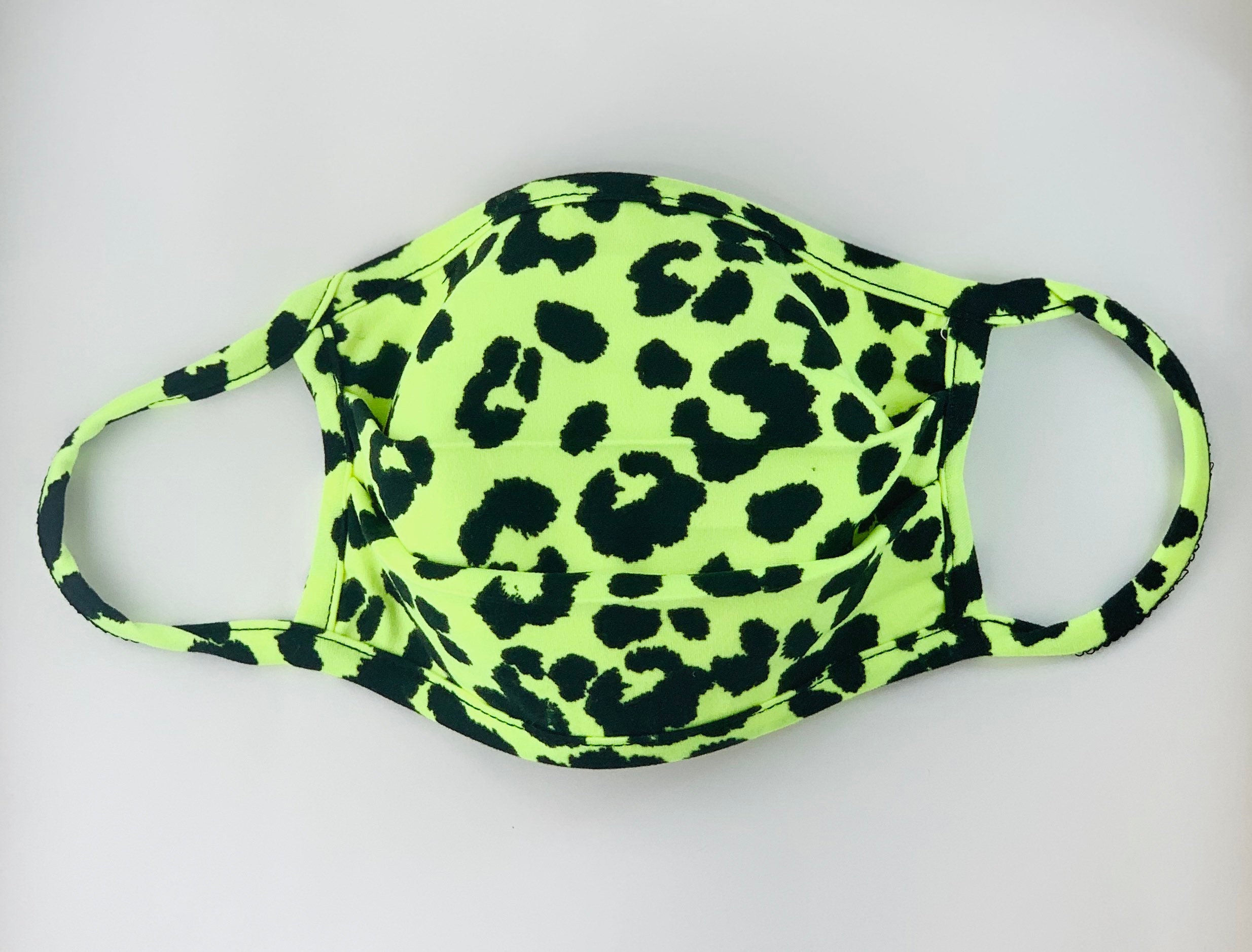 Animal Print face mask Leopard grey Leopard Classic Leopard Etsy